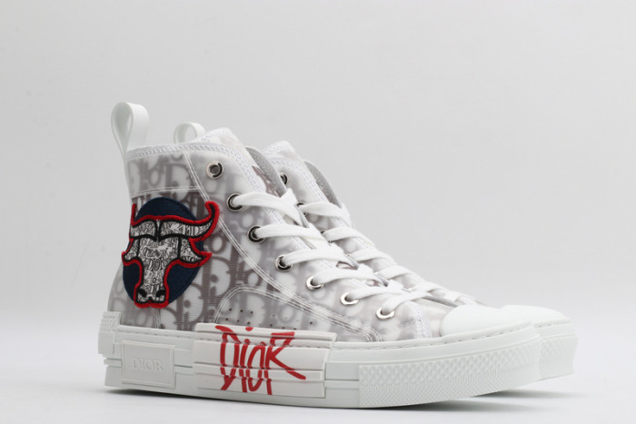 DR B23 OBLIQUE HIGH TOP SNEAKER