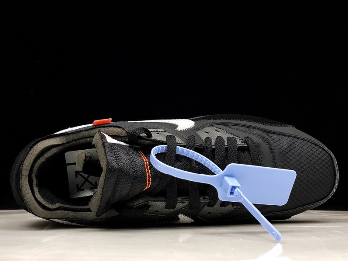 OW Nike Air Max 90 Black Cone White AA7293-001