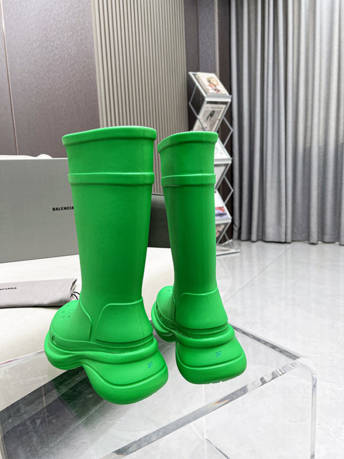 balenciaga x Cr*0*s chunky rubber boots