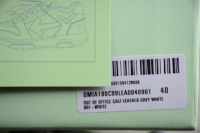 OW OUT OF OFFICE LOW-TOP SNEAKERS OW-76