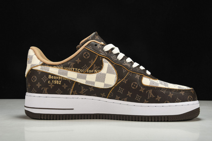 LV X NIKE AIR FORCE MONOGRAM DAMIER AZUR 6A8PYL-002