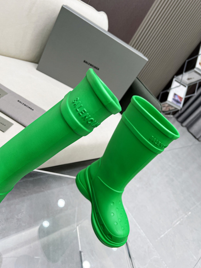 balenciaga x Cr*0*s chunky rubber boots
