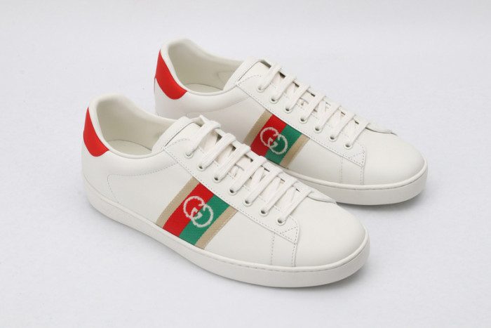 GC ACE EMBROIDERED LOW-TOP SNEAKER WITH GG LOGO